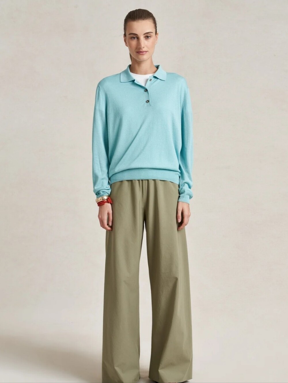La Ligne Nwt Ben Polo Sweater Size XS